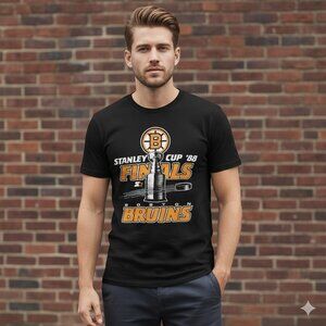 NHL Boston Bruins Stanley Cup Finals Starter Old Time Hockey Shirt